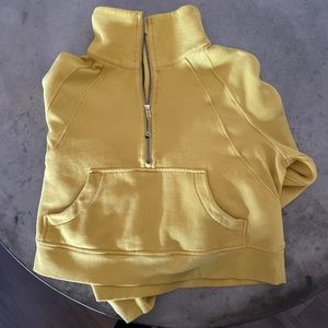 Scuba Oversized Funnel Neck Half-Zip